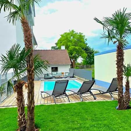 Design I Haus Mit 3 I Beheizter Swimming-pool I Finnische Sauna Mit Holz I Boxspring I Parkplaetze * Lahr (Baden-Wurttemberg)